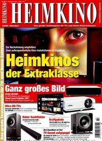 Titelbild der Ausgabe 3/2020 von Heimkino. Diese Zeitschrift und viele weitere Audiomagazine, Filmmagazine und Fotozeitschriften als Abo oder epaper bei United Kiosk online kaufen.
