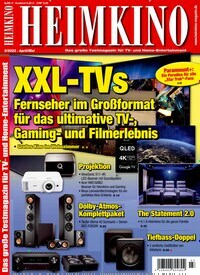 Titelbild der Ausgabe 3/2023 von Heimkino. Diese Zeitschrift und viele weitere Audiomagazine, Filmmagazine und Fotozeitschriften als Abo oder epaper bei United Kiosk online kaufen.