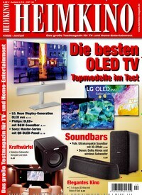 Titelbild der Ausgabe 4/2022 von Heimkino. Diese Zeitschrift und viele weitere Audiomagazine, Filmmagazine und Fotozeitschriften als Abo oder epaper bei United Kiosk online kaufen.