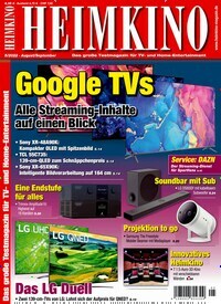 Titelbild der Ausgabe 5/2022 von Heimkino. Diese Zeitschrift und viele weitere Audiomagazine, Filmmagazine und Fotozeitschriften als Abo oder epaper bei United Kiosk online kaufen.