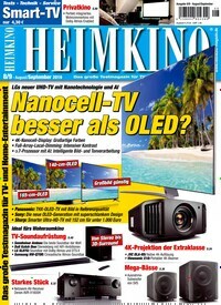 Titelbild der Ausgabe 8/2019 von Heimkino. Diese Zeitschrift und viele weitere Audiomagazine, Filmmagazine und Fotozeitschriften als Abo oder epaper bei United Kiosk online kaufen.
