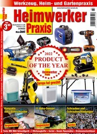 Titelbild der Ausgabe 3/2022 von Heimwerker Praxis. Diese Zeitschrift und viele weitere Gartenzeitschriften und Wohnzeitschriften als Abo oder epaper bei United Kiosk online kaufen.