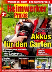 Titelbild der Ausgabe 5/2022 von Heimwerker Praxis. Diese Zeitschrift und viele weitere Gartenzeitschriften und Wohnzeitschriften als Abo oder epaper bei United Kiosk online kaufen.