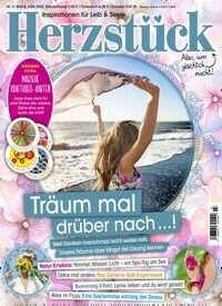 Titelbild der Ausgabe 3/2020 von Herzstück. Diese Zeitschrift und viele weitere Frauenzeitschriften als Abo oder epaper bei United Kiosk online kaufen.