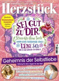 Titelbild der Ausgabe 5/2021 von Herzstück. Diese Zeitschrift und viele weitere Frauenzeitschriften als Abo oder epaper bei United Kiosk online kaufen.
