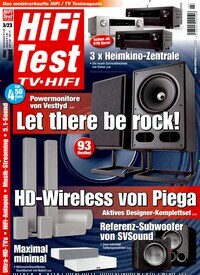 Titelbild der Ausgabe 3/2023 von Hifi Test TV Video. Diese Zeitschrift und viele weitere Audiomagazine, Filmmagazine und Fotozeitschriften als Abo oder epaper bei United Kiosk online kaufen.