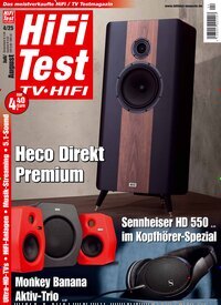 Titelbild der Ausgabe 4/2025 von Hifi Test TV Video. Diese Zeitschrift und viele weitere Audiomagazine, Filmmagazine und Fotozeitschriften als Abo oder epaper bei United Kiosk online kaufen.