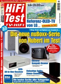 Titelbild der Ausgabe 5/2021 von Hifi Test TV Video. Diese Zeitschrift und viele weitere Audiomagazine, Filmmagazine und Fotozeitschriften als Abo oder epaper bei United Kiosk online kaufen.