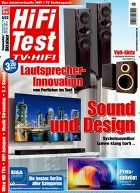 Titelbild der Ausgabe 5/2022 von Hifi Test TV Video. Diese Zeitschrift und viele weitere Audiomagazine, Filmmagazine und Fotozeitschriften als Abo oder epaper bei United Kiosk online kaufen.