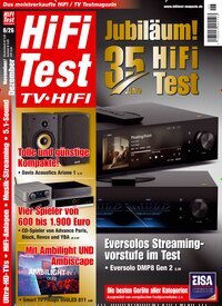 Titelbild der Ausgabe 6/2026 von Hifi Test TV Video. Diese Zeitschrift und viele weitere Audiomagazine, Filmmagazine und Fotozeitschriften als Abo oder epaper bei United Kiosk online kaufen.