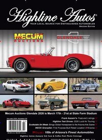 Titelbild der Ausgabe 3/2026 von Highline Autos. Diese Zeitschrift und viele weitere Automagazine und Motorradzeitschriften als Abo oder epaper bei United Kiosk online kaufen.