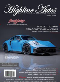 Titelbild der Ausgabe 8/2025 von Highline Autos. Diese Zeitschrift und viele weitere Automagazine und Motorradzeitschriften als Abo oder epaper bei United Kiosk online kaufen.