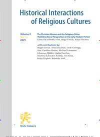 Titelbild der Ausgabe 1/2025 von Historical Interactions of Religious Cultures (HIReC). Diese Zeitschrift und viele weitere Kunstmagazine und Kulturmagazine als Abo oder epaper bei United Kiosk online kaufen.