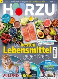 Titelbild der Ausgabe 5/2020 von HÖRZU. Diese Zeitschrift und viele weitere Programmzeitschriften als Abo oder epaper bei United Kiosk online kaufen.