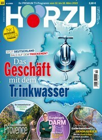 Titelbild der Ausgabe 10/2022 von HÖRZU. Diese Zeitschrift und viele weitere Programmzeitschriften als Abo oder epaper bei United Kiosk online kaufen.