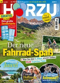 Titelbild der Ausgabe 11/2020 von HÖRZU. Diese Zeitschrift und viele weitere Programmzeitschriften als Abo oder epaper bei United Kiosk online kaufen.