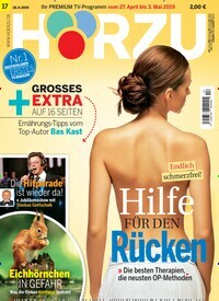 Titelbild der Ausgabe 17/2019 von HÖRZU. Diese Zeitschrift und viele weitere Programmzeitschriften als Abo oder epaper bei United Kiosk online kaufen.