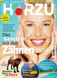 Titelbild der Ausgabe 20/2019 von HÖRZU. Diese Zeitschrift und viele weitere Programmzeitschriften als Abo oder epaper bei United Kiosk online kaufen.