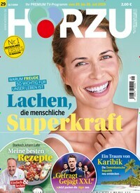 Titelbild der Ausgabe 29/2019 von HÖRZU. Diese Zeitschrift und viele weitere Programmzeitschriften als Abo oder epaper bei United Kiosk online kaufen.