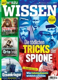 Titelbild der Ausgabe 1/2019 von HÖRZU Wissen. Diese Zeitschrift und viele weitere Reisemagazine, Freizeitmagazine und Wissensmagazine als Abo oder epaper bei United Kiosk online kaufen.