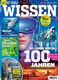 Titelbild der Ausgabe 2/2019 von HÖRZU Wissen. Diese Zeitschrift und viele weitere Reisemagazine, Freizeitmagazine und Wissensmagazine als Abo oder epaper bei United Kiosk online kaufen.