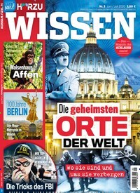 Titelbild der Ausgabe 3/2020 von HÖRZU Wissen. Diese Zeitschrift und viele weitere Reisemagazine, Freizeitmagazine und Wissensmagazine als Abo oder epaper bei United Kiosk online kaufen.