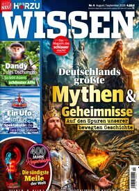 Titelbild der Ausgabe 4/2026 von HÖRZU Wissen. Diese Zeitschrift und viele weitere Reisemagazine, Freizeitmagazine und Wissensmagazine als Abo oder epaper bei United Kiosk online kaufen.