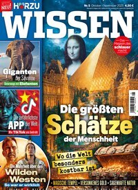 Titelbild der Ausgabe 5/2025 von HÖRZU Wissen. Diese Zeitschrift und viele weitere Reisemagazine, Freizeitmagazine und Wissensmagazine als Abo oder epaper bei United Kiosk online kaufen.