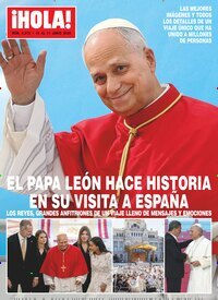 Titelbild der Ausgabe 23/2026 von Hola. Diese Zeitschrift und viele weitere Lifestylemagazine und Peoplemagazine als Abo oder epaper bei United Kiosk online kaufen.