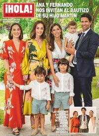 Titelbild der Ausgabe 26/2025 von Hola. Diese Zeitschrift und viele weitere Lifestylemagazine und Peoplemagazine als Abo oder epaper bei United Kiosk online kaufen.