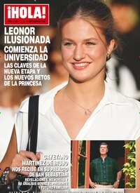 Titelbild der Ausgabe 36/2026 von Hola. Diese Zeitschrift und viele weitere Lifestylemagazine und Peoplemagazine als Abo oder epaper bei United Kiosk online kaufen.