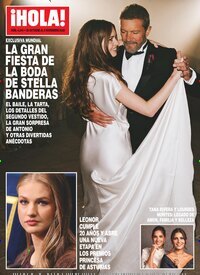 Titelbild der Ausgabe 44/2025 von Hola. Diese Zeitschrift und viele weitere Lifestylemagazine und Peoplemagazine als Abo oder epaper bei United Kiosk online kaufen.