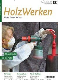 Titelbild der Ausgabe 88/2020 von HolzWerken. Diese Zeitschrift und viele weitere Gartenzeitschriften und Wohnzeitschriften als Abo oder epaper bei United Kiosk online kaufen.