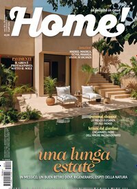 Titelbild der Ausgabe 6/2025 von Home! Italien. Diese Zeitschrift und viele weitere Gartenzeitschriften und Wohnzeitschriften als Abo oder epaper bei United Kiosk online kaufen.