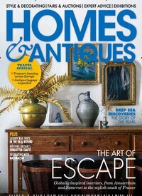 Titelbild der Ausgabe 10/2025 von Homes & Antiques. Diese Zeitschrift und viele weitere Gartenzeitschriften und Wohnzeitschriften als Abo oder epaper bei United Kiosk online kaufen.