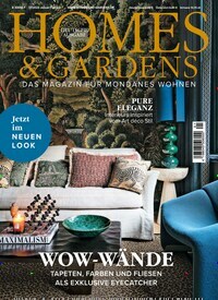 Titelbild der Ausgabe 1/2023 von Homes & Gardens. Diese Zeitschrift und viele weitere Gartenzeitschriften und Wohnzeitschriften als Abo oder epaper bei United Kiosk online kaufen.