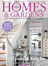Titelbild der Ausgabe 4/2020 von Homes & Gardens. Diese Zeitschrift und viele weitere Gartenzeitschriften und Wohnzeitschriften als Abo oder epaper bei United Kiosk online kaufen.