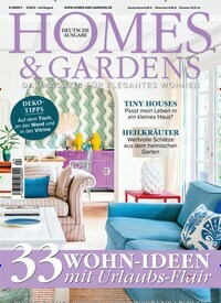 Titelbild der Ausgabe 4/2022 von Homes & Gardens. Diese Zeitschrift und viele weitere Gartenzeitschriften und Wohnzeitschriften als Abo oder epaper bei United Kiosk online kaufen.