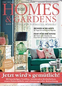 Titelbild der Ausgabe 5/2022 von Homes & Gardens. Diese Zeitschrift und viele weitere Gartenzeitschriften und Wohnzeitschriften als Abo oder epaper bei United Kiosk online kaufen.