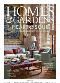 Titelbild der Ausgabe 319/2026 von Homes & Gardens UK. Diese Zeitschrift und viele weitere Gartenzeitschriften und Wohnzeitschriften als Abo oder epaper bei United Kiosk online kaufen.