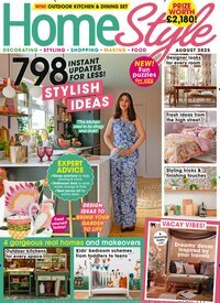Titelbild der Ausgabe 8/2025 von HomeStyle. Diese Zeitschrift und viele weitere Gartenzeitschriften und Wohnzeitschriften als Abo oder epaper bei United Kiosk online kaufen.