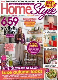 Titelbild der Ausgabe 12/2026 von HomeStyle. Diese Zeitschrift und viele weitere Gartenzeitschriften und Wohnzeitschriften als Abo oder epaper bei United Kiosk online kaufen.