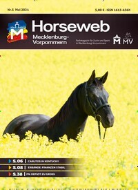 Titelbild der Ausgabe 5/2024 von Horseweb Mecklenburg-Vorpommern. Diese Zeitschrift und viele weitere Sportmagazine als Abo oder epaper bei United Kiosk online kaufen.