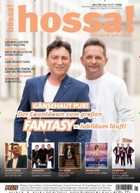 Titelbild der Ausgabe 27/2026 von Hossa!. Diese Zeitschrift und viele weitere Reisemagazine, Freizeitmagazine und Wissensmagazine als Abo oder epaper bei United Kiosk online kaufen.