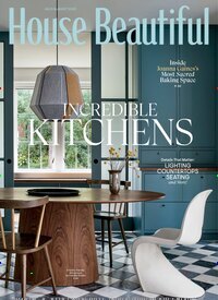 Titelbild der Ausgabe 4/2025 von House Beautiful USA. Diese Zeitschrift und viele weitere Gartenzeitschriften und Wohnzeitschriften als Abo oder epaper bei United Kiosk online kaufen.