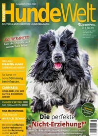 Titelbild der Ausgabe 5/2024 von Hundewelt. Diese Zeitschrift und viele weitere Elternzeitschriften und Tierzeitschriften als Abo oder epaper bei United Kiosk online kaufen.