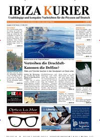Titelbild der Ausgabe 13/2014 von Ibiza Kurier. Diese Zeitschrift und viele weitere Wirtschaftsmagazine und Politikmagazine als Abo oder epaper bei United Kiosk online kaufen.