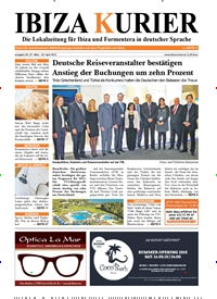 Titelbild der Ausgabe 26/2015 von Ibiza Kurier. Diese Zeitschrift und viele weitere Wirtschaftsmagazine und Politikmagazine als Abo oder epaper bei United Kiosk online kaufen.