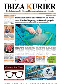 Titelbild der Ausgabe 30/2015 von Ibiza Kurier. Diese Zeitschrift und viele weitere Wirtschaftsmagazine und Politikmagazine als Abo oder epaper bei United Kiosk online kaufen.