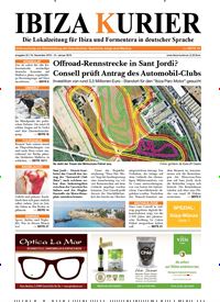 Titelbild der Ausgabe 35/2015 von Ibiza Kurier. Diese Zeitschrift und viele weitere Wirtschaftsmagazine und Politikmagazine als Abo oder epaper bei United Kiosk online kaufen.